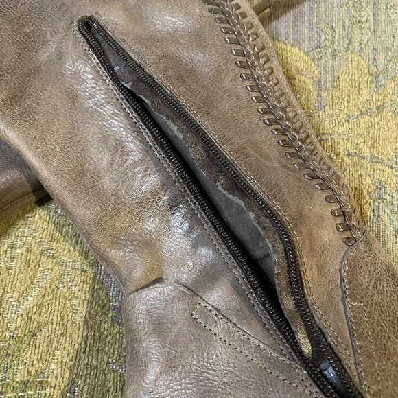 Vince Camuto Pedra Over The Knee Wide Calf Leather Zip Boots Size 7.5 - Picture 12 of 13